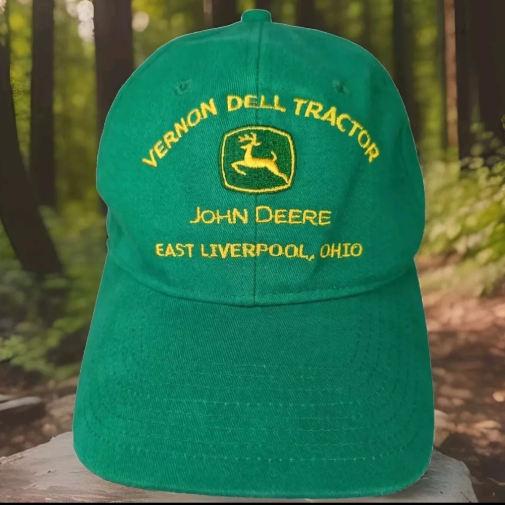 John Deere Trucker Hat Tractors Green Yellow Liverpool Ohio